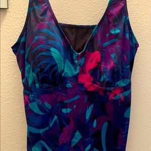 Plus Size Tankini Top